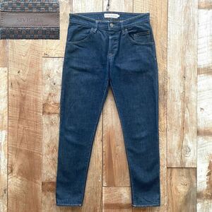 【美品】SIVIGLIA DENIM シビリア テーパード リジット デニム パンツ 31 インディゴ ストラスブルゴ取扱