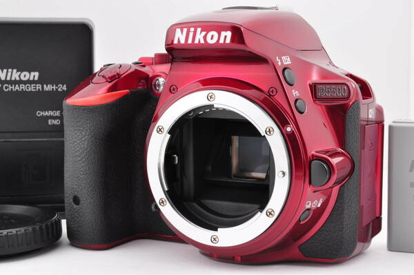 Nikon D5500 シャッター数5464(5%) デジタルカメラ #FD06