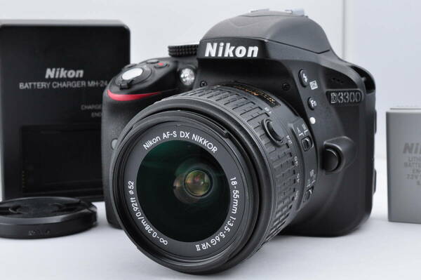 Nikon D3300 18-55㎜ レンズキット　超絶美品　#DL15