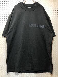 【L】 FOG Essentials One Point Logo Tee Shirt Off Black エフオージー エッセンシャルズ ロゴ Tシャツ オフ ブラック 黒 半袖 T274