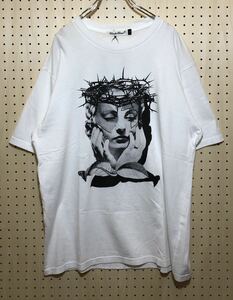 【3】 Undercover Print Tee Shirt White アンダーカバー プリント Tシャツ ホワイト 白 日本製 (UC1A3815) T281