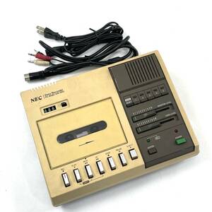 1円 NEC データレコーダー PC-6082(DR-320) 日本電気 通電確認のみ【現状販売品】24E 北E3