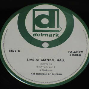 ◆廃盤 アート・アンサンブル・オブ・シカゴ ライヴ・アット・マンデル・ホール ART ENSEMBLE OF CHICAGO LIVE AT MANDEL HALL 2LPの画像6