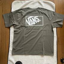 【サイズ04 XL】WTAPS VANS コラボTEE バンズ オリーブ カーキTシャツ 半袖Tシャツ 試着のみ タグ有り_画像2