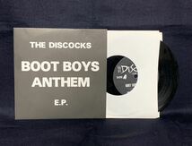 レア THE DISCOCKS BOOT BOYS ANTHEM 7ep oi ハードコア OVERTHROW RECORDS 1997 レコード 委託品_画像3
