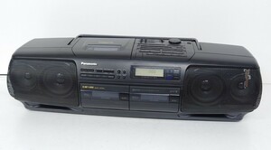 [SR-265] Panasonic DIGITAL PORTABLE STEREO CD SYSTEM RX-DT7 Panasonic digital portable stereo system radio-cassette electrification OK