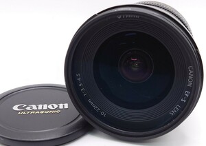 【R1-484】 CANON ZOOM LENS EF-S 10-22mm 1:3.5-4.5 USM ULTRASONIC カメラレンズ キャノン オートフォーカス [K509]