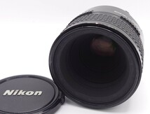 【B02-264】 Nikon AF MICRO NIKKOR 60mm 1:2.8 ニコン AF マイクロニッコール マクロレンズ 一眼レフ カメラレンズ 【KE449】_画像1