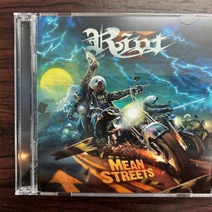 美品★RIOT/ライオット★Mean Streets★日本盤限定仕様CD＋ボーナスCD★MSGJudasPriestMetallicaMOTLEYCRUEDIOMegadethIRONMAIDENの画像3