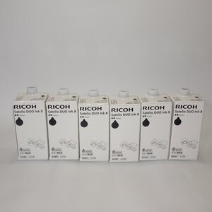 ◎6個セット 純正 RICOH リコー Satelio DUO Ink8 インク 黒 613728 Satelio DUO 8/Satelio DUO 8F用【送料無料】 NO.5312