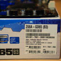 【MSI】Z68A-GD65 + Intel corei5 2500k + DDR3-1600 8GB セット_画像9