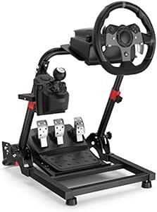 DIWANGUS Racing Wheel Stand 「新型超しっかりしたフレーム」レーシングホイールスタンド 180°調整可能