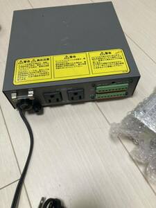 [現状品] メーカー不明 HD-SDI ボックスカメラ BCM-20F 7台 + カメラ用DC12V電源 PS1270S 通電確認のみ