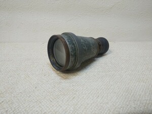 望遠鏡　単眼鏡 レトロ 10.5cm 現状品