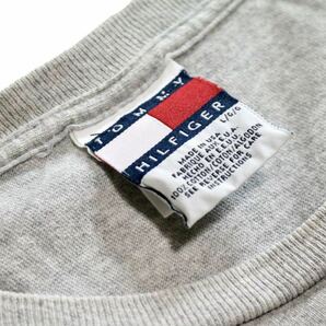 90s古着 TOMMY HILFIGER USA ロゴ プリント Tシャツの画像6