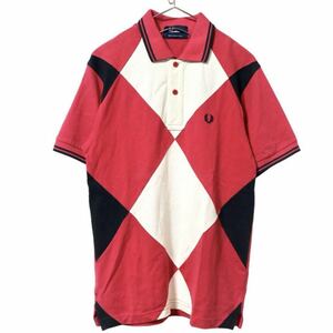 00s old clothes FRED PERRYa-ga il polo-shirt 