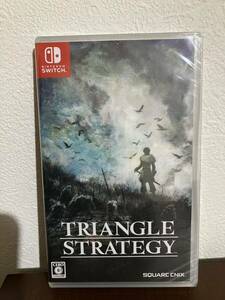 【新品未開封】トライアングルストラテジー TRIANGLE STRATEGY Switch ニンテンドースイッチ ソフト　美品　シュリンク付き