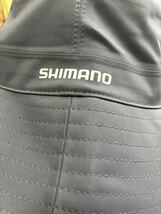 シマノ Shimano キャップ ハット CA-013V チャコール Mサイズ 新品未使用 タグなし レインハット 頭囲58.5cm 透湿防水加工 梅雨_画像8