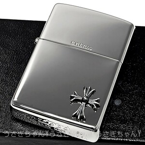 zippo☆限定☆ワンポイントクロスメタル☆ジッポ ライター