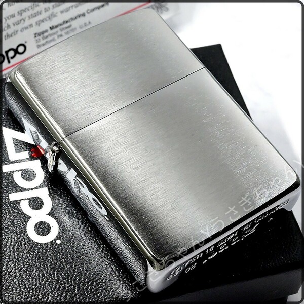 zippo☆アーマー☆シルバーサテーナ☆シンプル☆ジッポ ライター