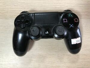 PS4 周辺機器 ワイヤレスコントローラー ジェット ブラック デュアルショック4 CUH-ZCT1J 純正品 スティック難あり 【管理 18502】【B】