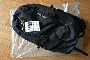 極美品 karrimor(カリマー) STINGRAY 25(スティングレイ 25） カラー：Black　タグ・元袋付　バックパック　リュック