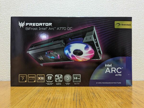 acer Predator BiFrost Intel Arc A770 OC APBF-IA770-16G-OC