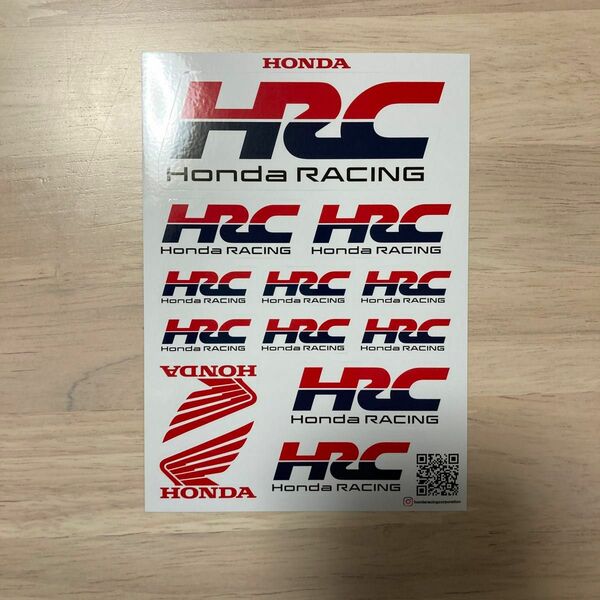 Honda RACING ステッカー ホンダ レーシング シール HRC