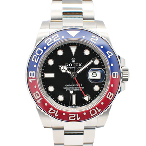 [Nagoya] Rolex Gmt Master II 126710blro Случайный черный SS Red -Blue Automatic Oyster Гарантия 2022