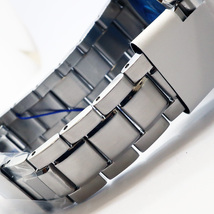 【天白】セイコー プロスペックス SBDC049 ダイバースキューバ PADIコラボ SS ブルー 自動巻 1000本限定 メンズ 腕時計 男_画像8