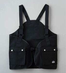 BLUCO/ブルコ　UTILITY VEST solid ブラック