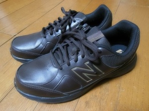 New Balance ウォーキング ＭＷ３６３ＣＢ７　ブラウン　２７．５／４Ｅ　小さ目　未使用