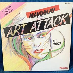 《 FRANCE ORIGINAL 》 ART ATTACK - MANDOLAY 12INCH SINGLE レコード の画像1