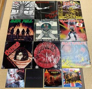 《 RARE METAL 》 レコード LP 9枚 7INCH EP 4枚セット シュリンク ORIGINAL ジャパメタ HARDROCK 美品 美盤 PANTERA VERTIGO ハードロック