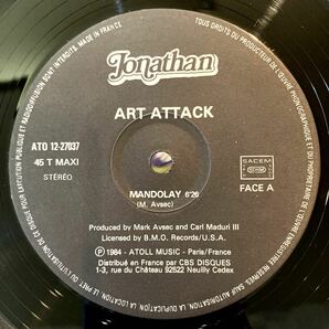 《 FRANCE ORIGINAL 》 ART ATTACK - MANDOLAY 12INCH SINGLE レコード の画像3