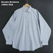 Brooks Brothers Shirts 1980s 16 1/2-5 SH2215 Vintage ブルックスブラザーズ シャツ オックスフォード 1980年代 ヴィンテージ_画像1