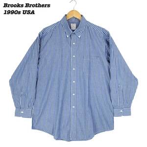 Brooks Brothers Makers Shirts 1990s 16 1/2-3 SH2221 ブルックスブラザーズ メーカーズ ボタンダウンシャツ シャツ アメリカ製 1990年代
