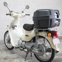 バイク リアボックス トップケース 39L ブラック バイク用 バックレスト付 背もたれ BB39ADV モトボワットBB_画像7