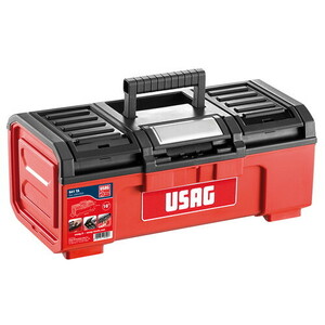 USAG(ウーザック) ガレージ 工具箱・ツールバッグ 樹脂製ツールボックス 16インチ 641TA
