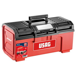 USAG(ウーザック) ガレージ 工具箱・ツールバッグ 樹脂製ツールボックス 19インチ 641TB