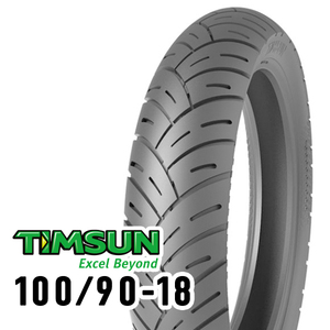 TIMSUN(ティムソン) バイク タイヤ TS628 100/90-18 62P TL リア TS-628