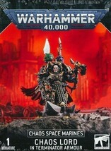 【ケイオス・スペースマリーン】ケイオスロード （ターミネイター・アーマー装備） Chaos Lord in Terminator Armour[43-12][WARHAMMER40K]_画像1