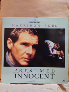 推定無罪 PRESUMED INNOCENT レーザーディスク2枚組 LD ハリソン・フォード ブライアン・デネヒー ラウル・ジュリア