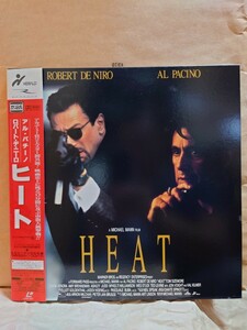 ヒート HEAT アル・パチーノ ロバート・デ・ニーロ　マイケル・マン　LD レーザーディスク　Laser Disc　