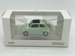 ノレブ　NOREV フィアット チンクエチェント ミニカー 1/43 FIAT 500F ライトグリーン　