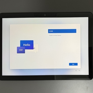 Surface Go 3 8VA-00030 ブラック office無し 純正タイプカバー付きの画像3