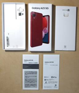 Galaxy A23 5G SCG18 5.8インチ メモリー4GB ストレージ64GB au