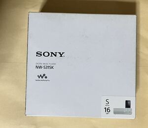 SONY ウォークマン Sシリーズ NW-S315K ホワイト16GB