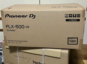 Pioneer DJ ダイレクトドライブターンテーブル PLX-500-W