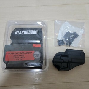 BLACKHAWK ブラックホーク 実物 ホルスター 右用 東京マルイ HK45 マルイ ブラック